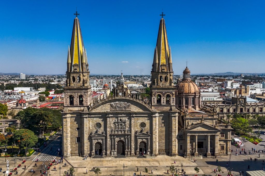 SUV Rams Guadalajara Protesters, 16 Injured