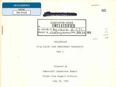 NASA Releases Gemini and Apollo Astronaut Debriefings in UAP Files