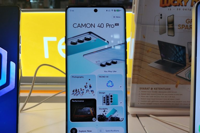 The CAMON Slim 5G is TECNO’s latest ultra-slim smartphone