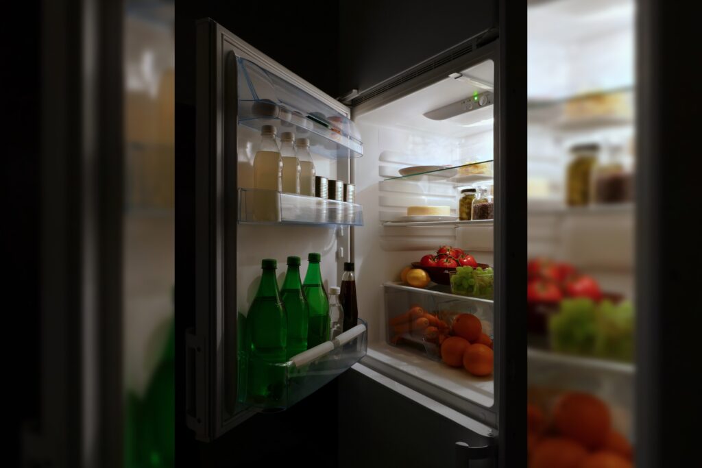 Smart Refrigerator Modern Kitchen